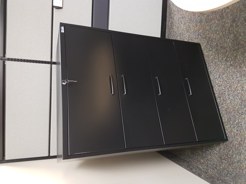 4 drawer lateral files black 
