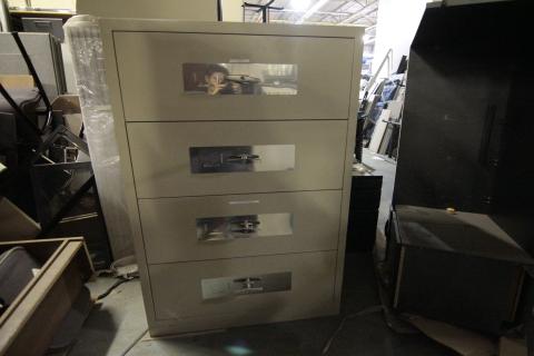 FIRE PROOF 4 DRAWER LATERALS