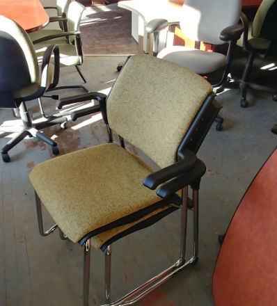 ARM STACKING CHAIRS 