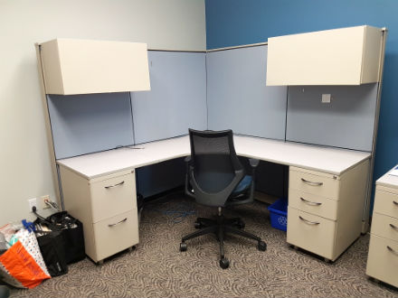 PANEL STYLE WORKSTATIONS 6 X 6