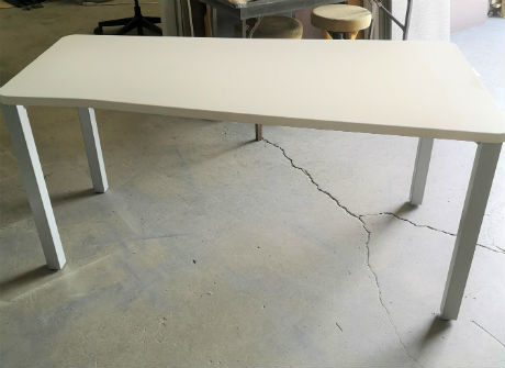 STEELCASE " FLARED " TABLES  60 W.